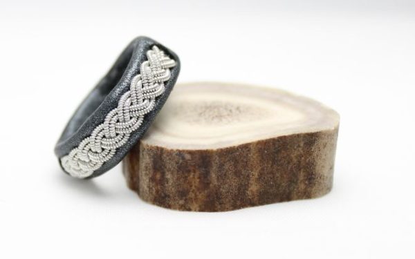 Sami leather ring
